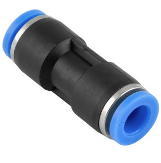 QRHR12-00 - CONEXAO RETA DE REDUCAO 12MM PARA 00MM
